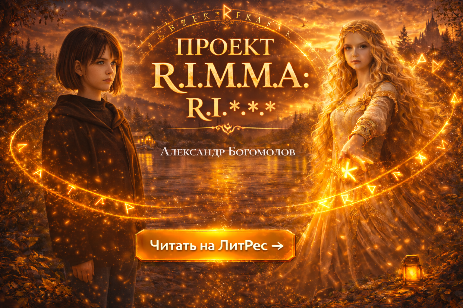 Проект R.I.M.M.A: I — баннер книги